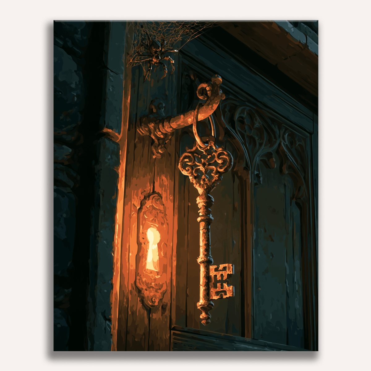 Mysterious Door - Number Artist Paint by Numbers Kits