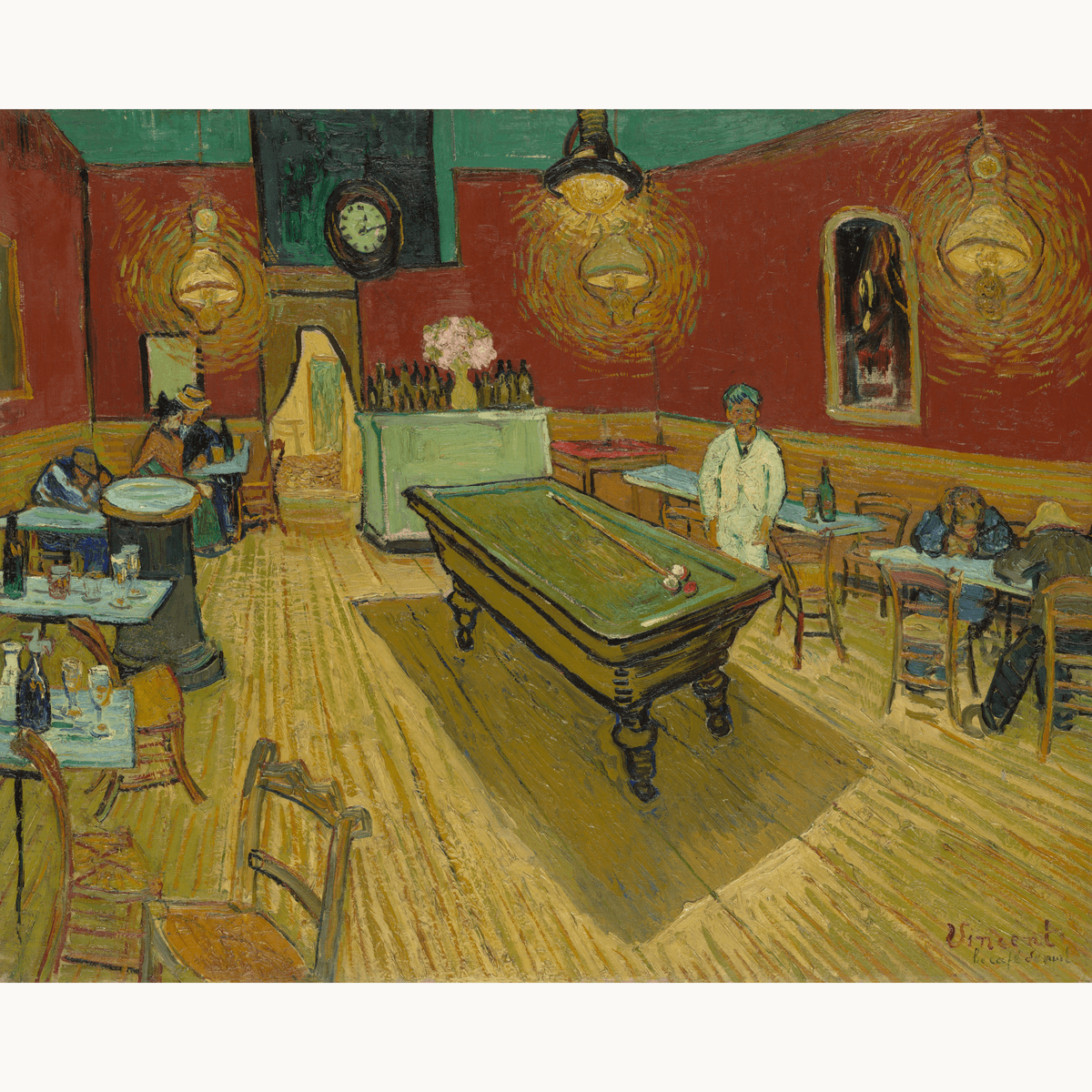 The Night Café by Vincent Van Gogh - Number Artist Paint by Numbers Kits