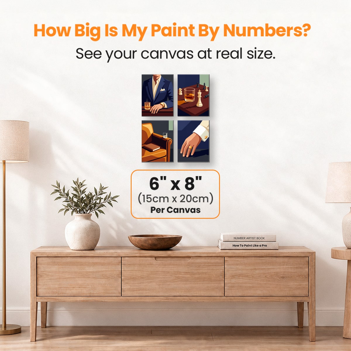 Old Money Hour - Number Artist Paint by Numbers Kits