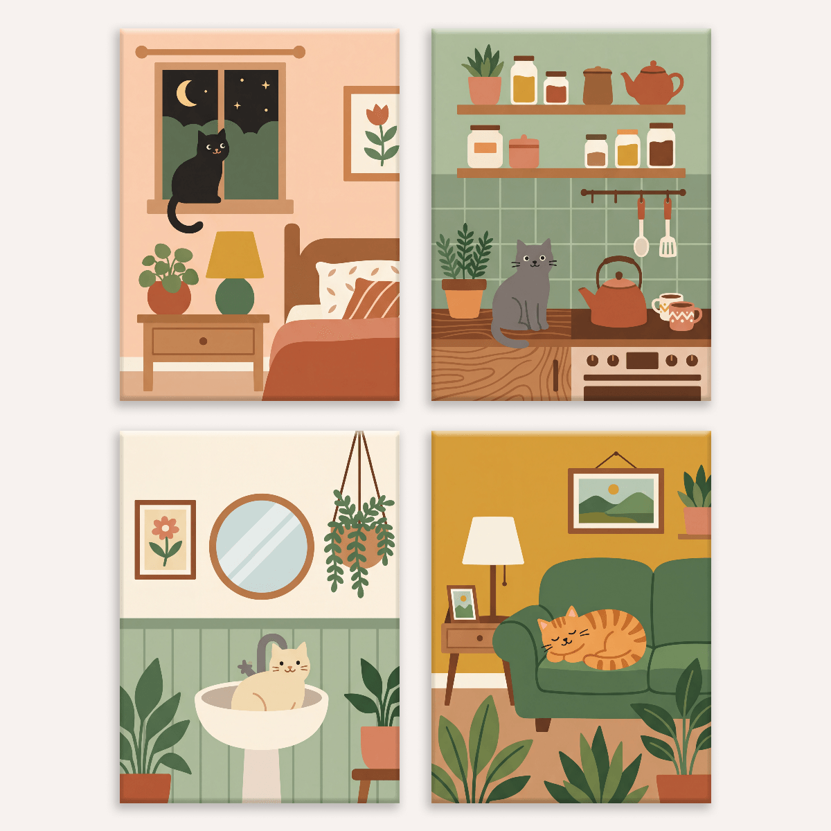 Quiet Companionship - Number Artist Paint by Numbers Kits