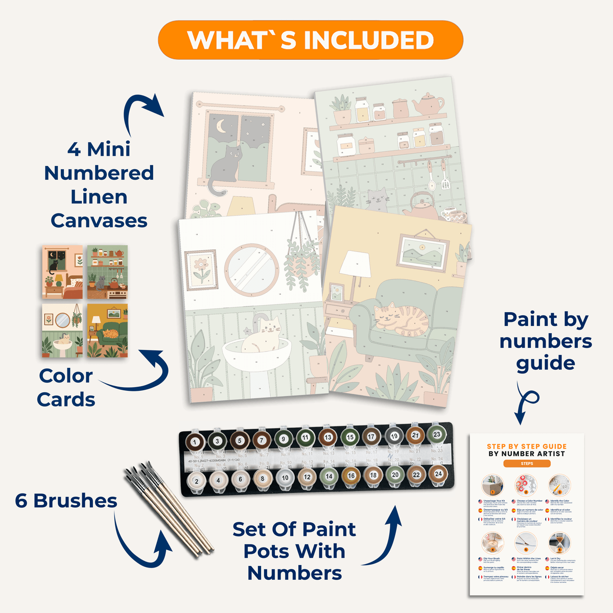 Quiet Companionship - Number Artist Paint by Numbers Kits