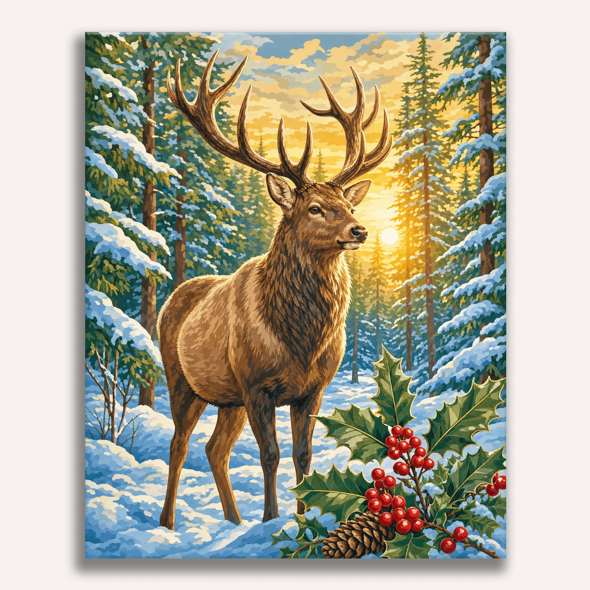 Noble Spirit - Number Artist Paint by Numbers Kits