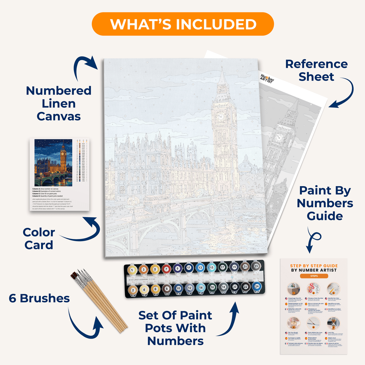 Big Ben Starlight - Number Artist Paint by Numbers Kits