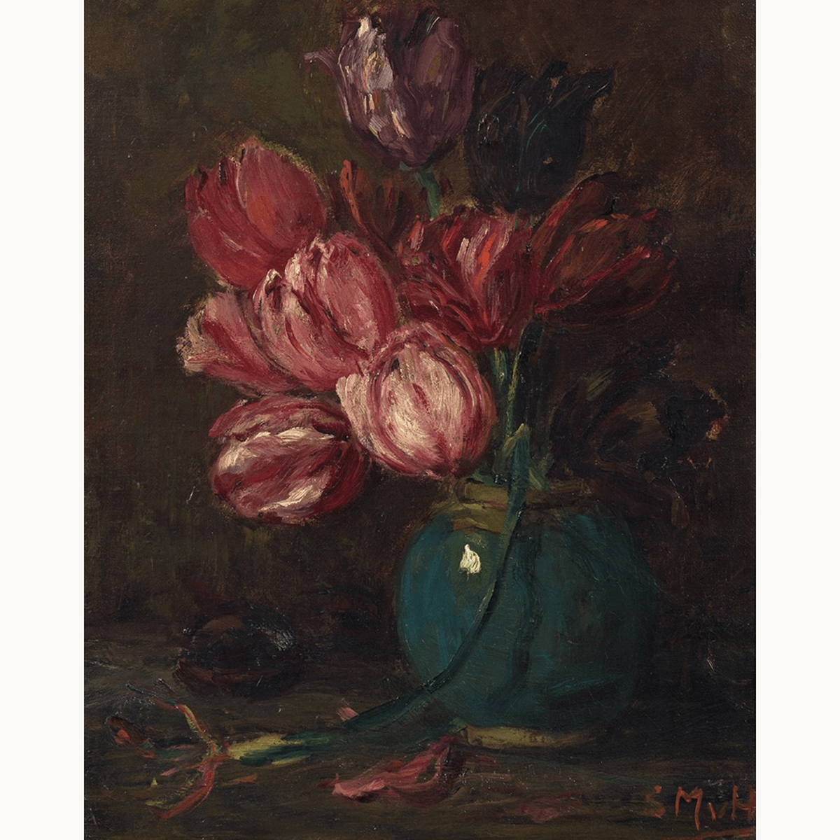 Tulips by Sientje M. Van Houten - Number Artist Paint by Numbers Kits