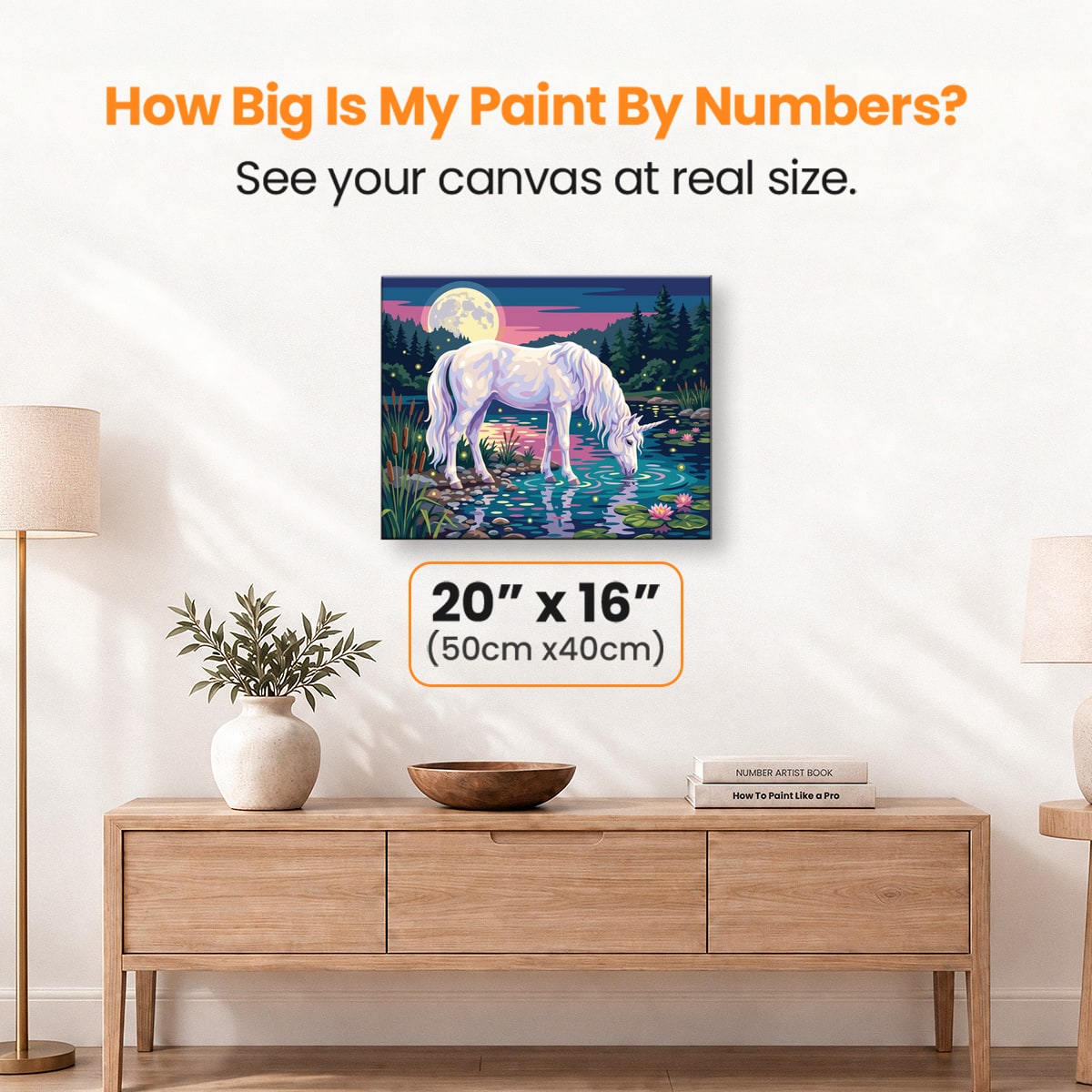 Silver Enchantment - Number Artist Paint by Numbers Kits