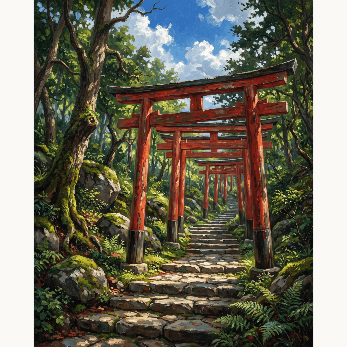 Torii Trail - Number Artist Paint by Numbers Kits