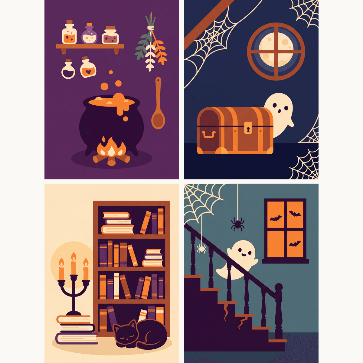 Haunted House - Number Artist Paint by Numbers Kits