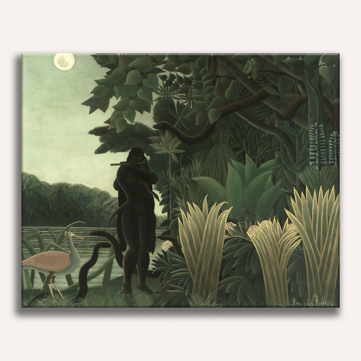 The Snake Charmer by Henri Rousseau - Number Artist Paint by Numbers Kits