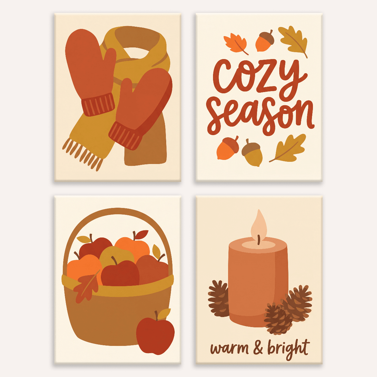 Warmth of the Season - Number Artist Paint by Numbers Kits