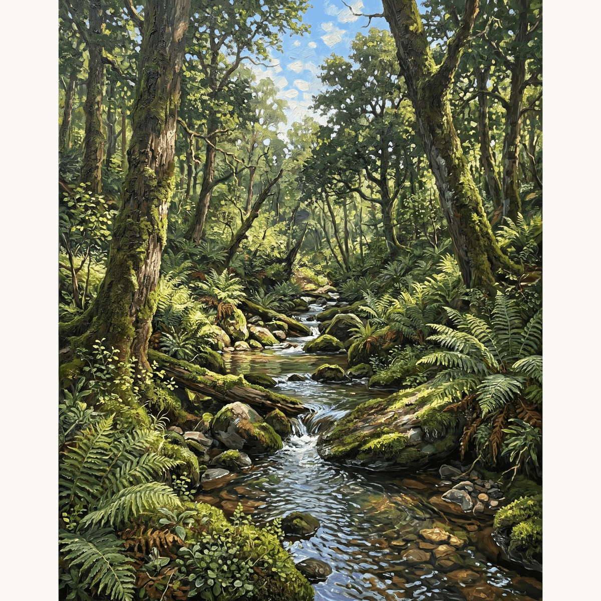 Emerald Hush - Number Artist Paint by Numbers Kits