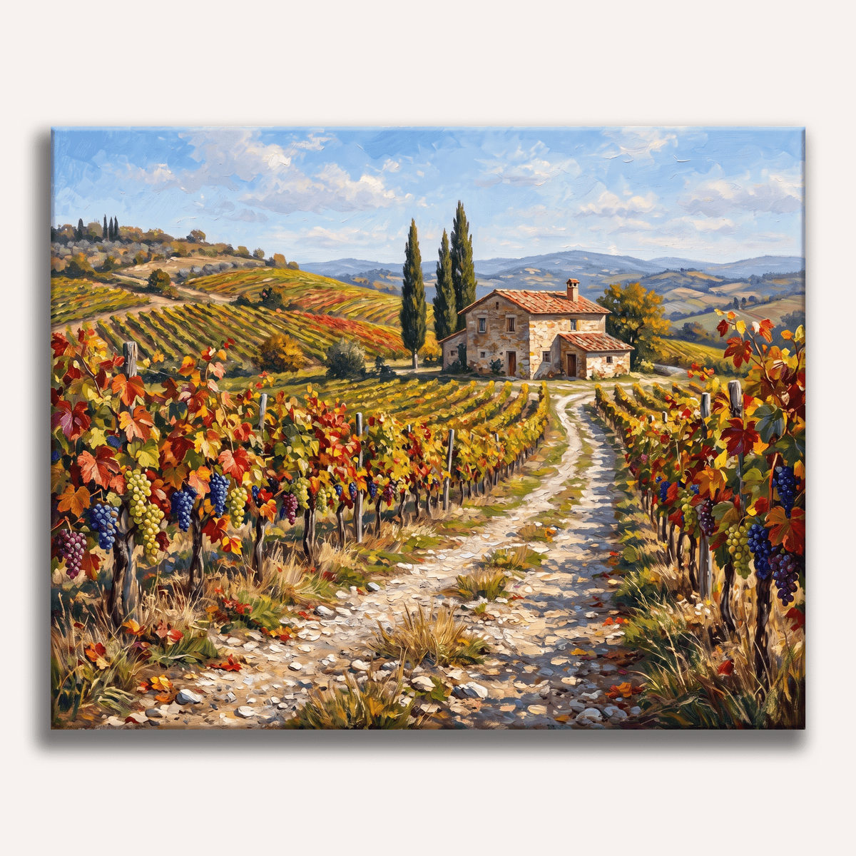 Tuscan Gold - Number Artist Paint by Numbers Kits