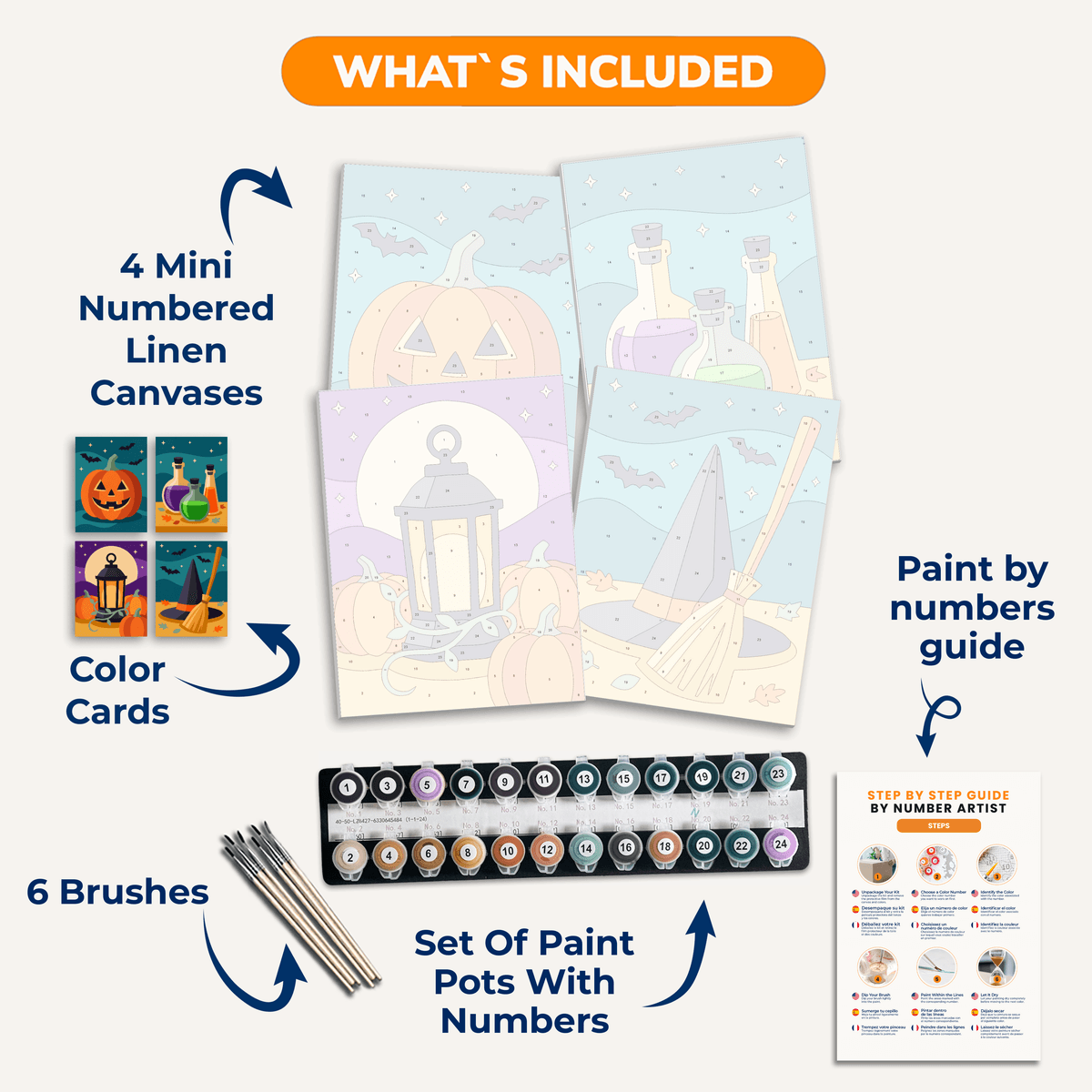 Hexed Hollow - Number Artist Paint by Numbers Kits