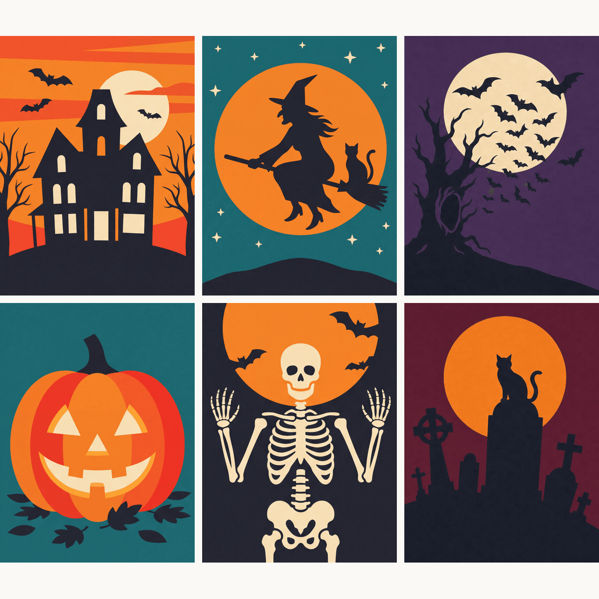 Graveyard Gathering - Number Artist Paint by Numbers Kits