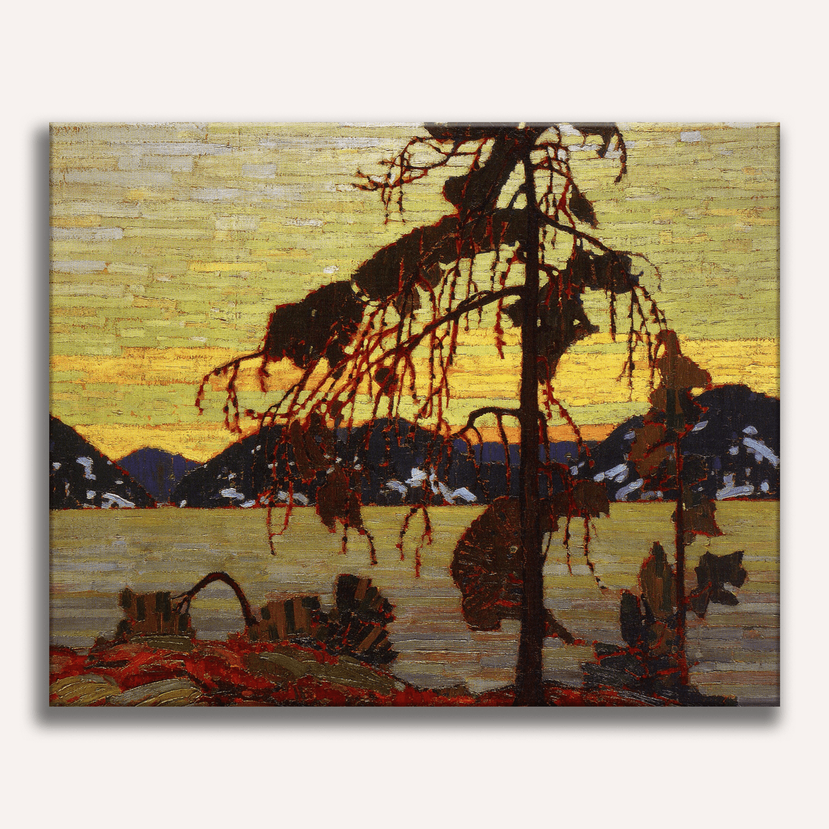 The Jack Pine by Tom Thomson - Number Artist Paint by Numbers Kits