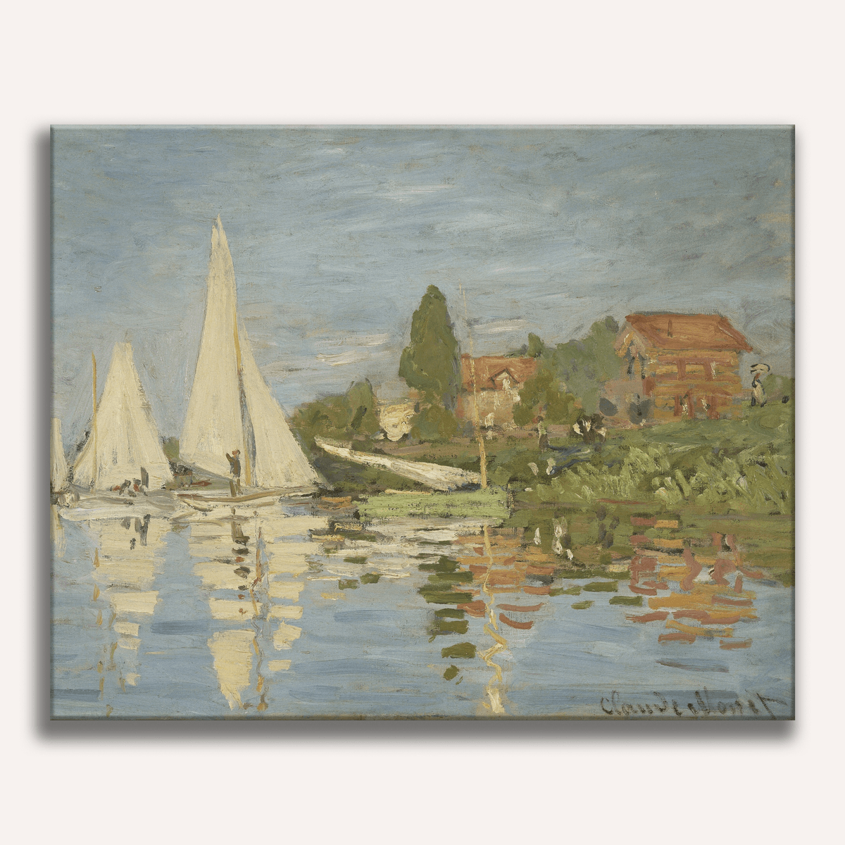 Regattas at Argenteuil by Claude Monet - Number Artist Paint by Numbers Kits