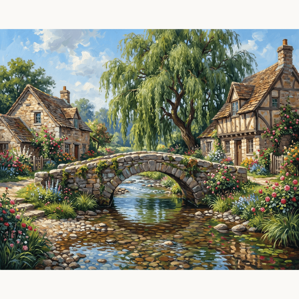 Whispering Creek - Number Artist Paint by Numbers Kits