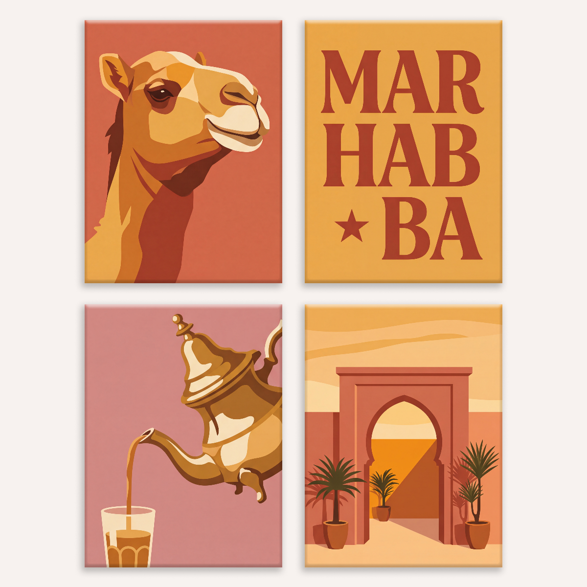 Marrakesh Moments - Number Artist Paint by Numbers Kits