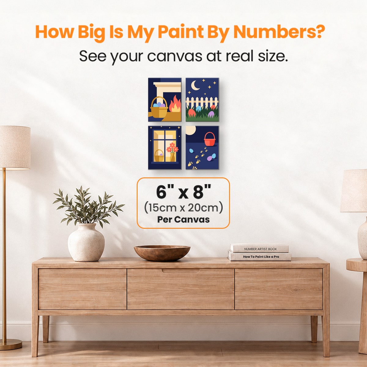 Night Magic - Number Artist Paint by Numbers Kits