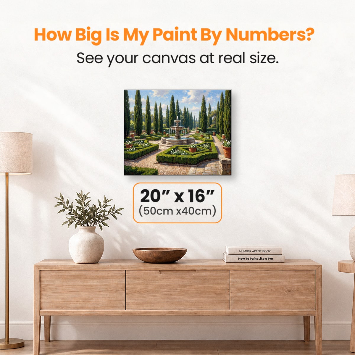 Venetian Fountain Dream - Number Artist Paint by Numbers Kits