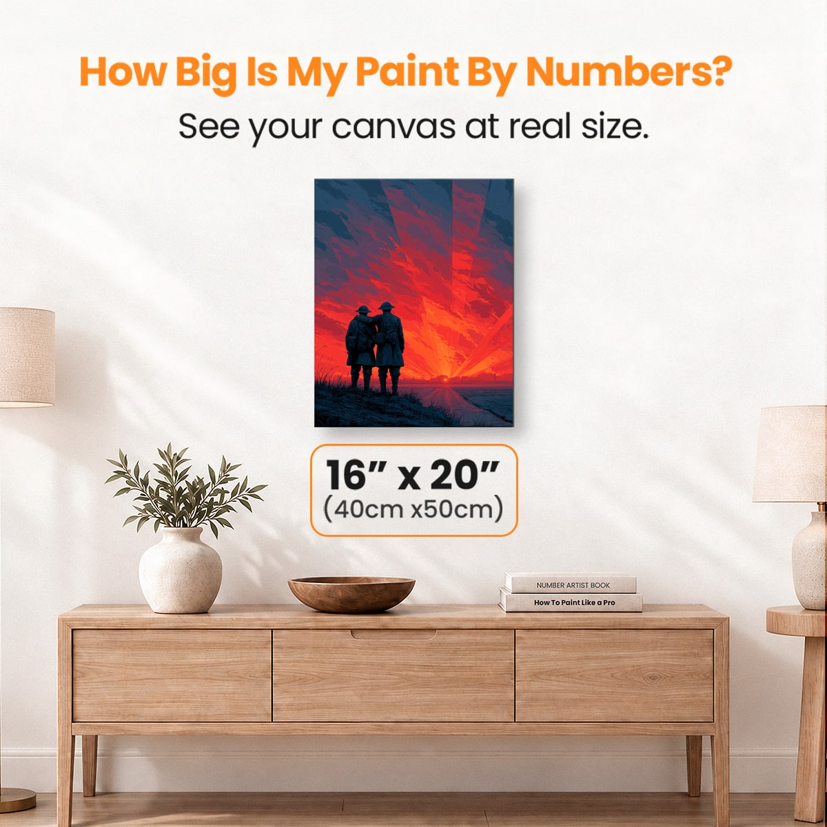 Brother in Arms - Number Artist Paint by Numbers Kits