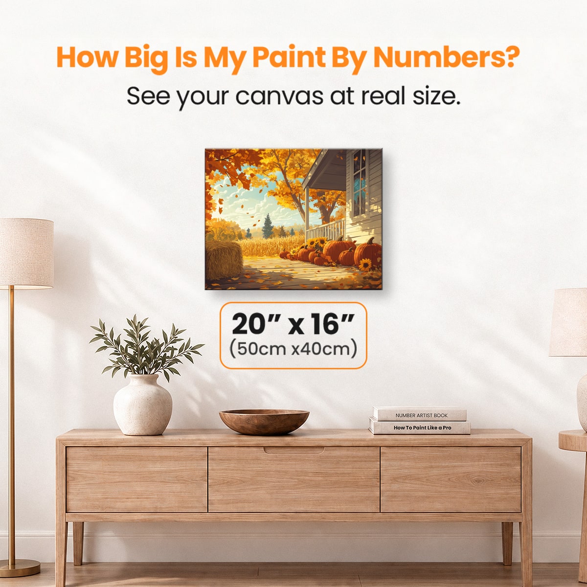 Ready for Fall - Number Artist Paint by Numbers Kits