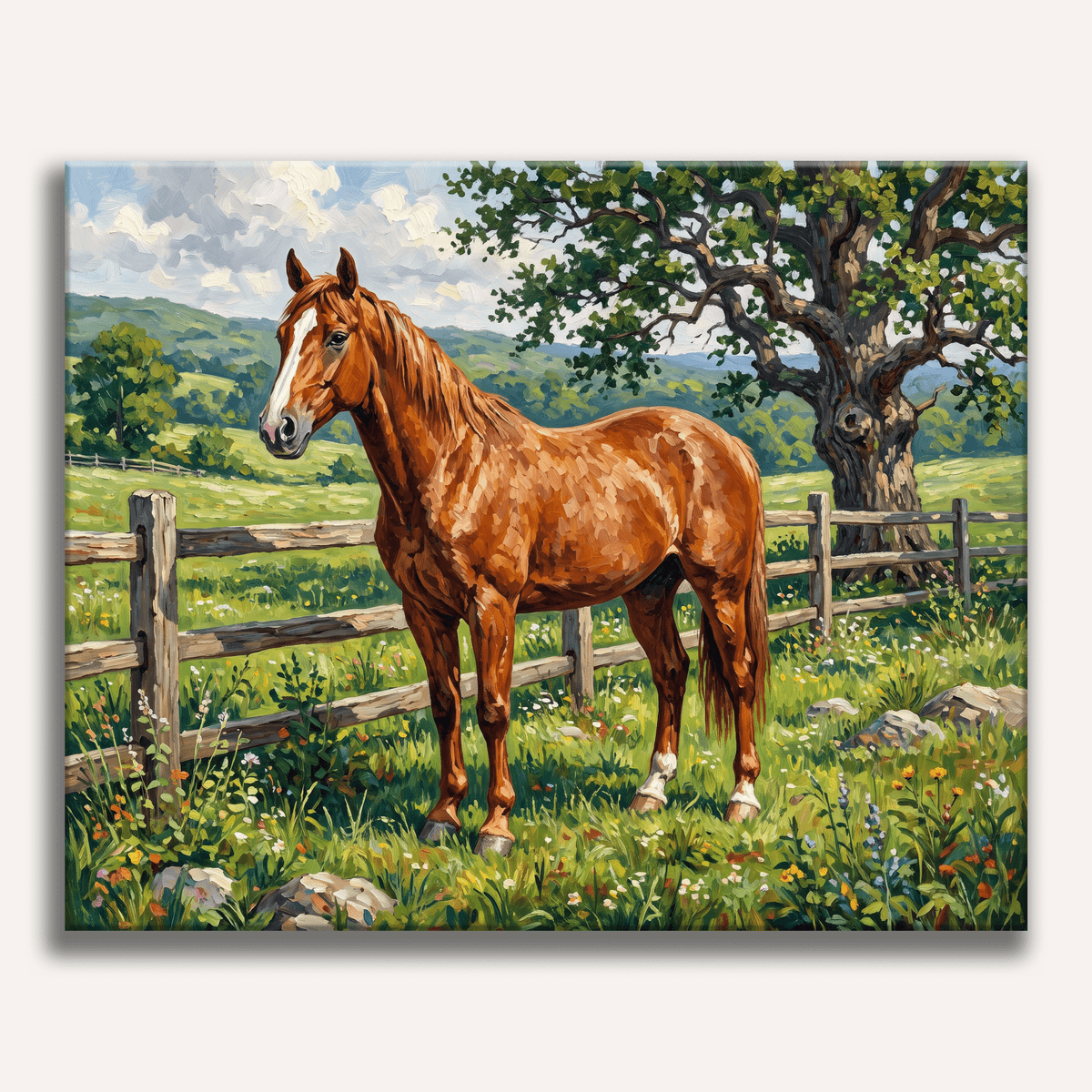 Chestnut Pride - Number Artist Paint by Numbers Kits