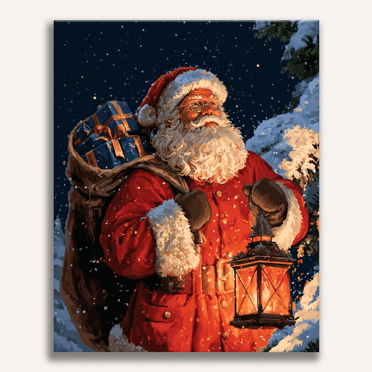 Busy Christmas Night - Number Artist Paint by Numbers Kits
