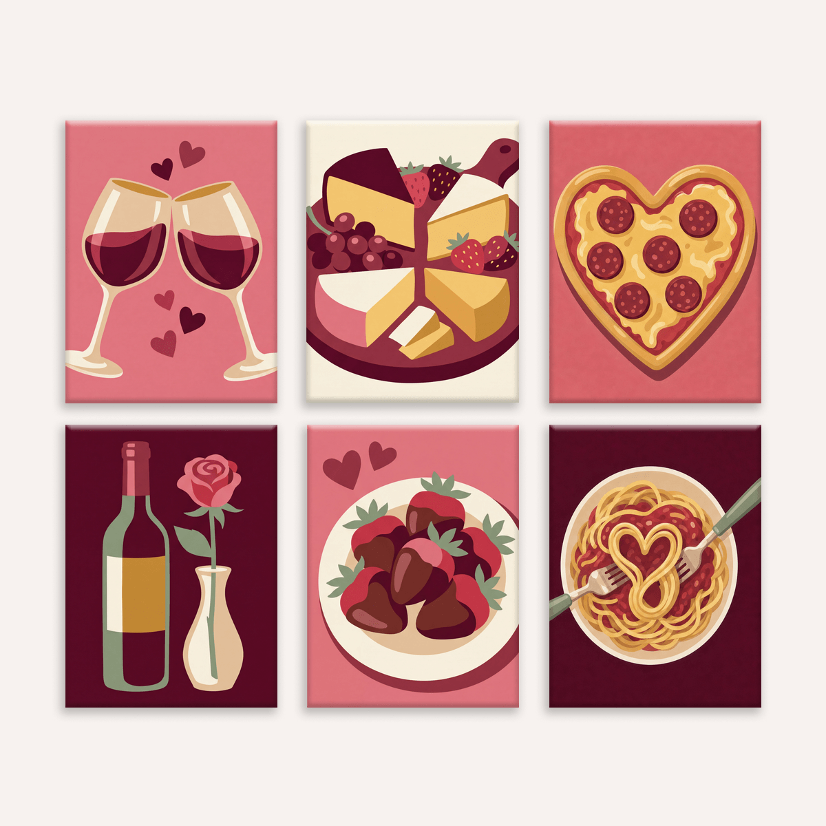 Dining Soulmates - Number Artist Paint by Numbers Kits