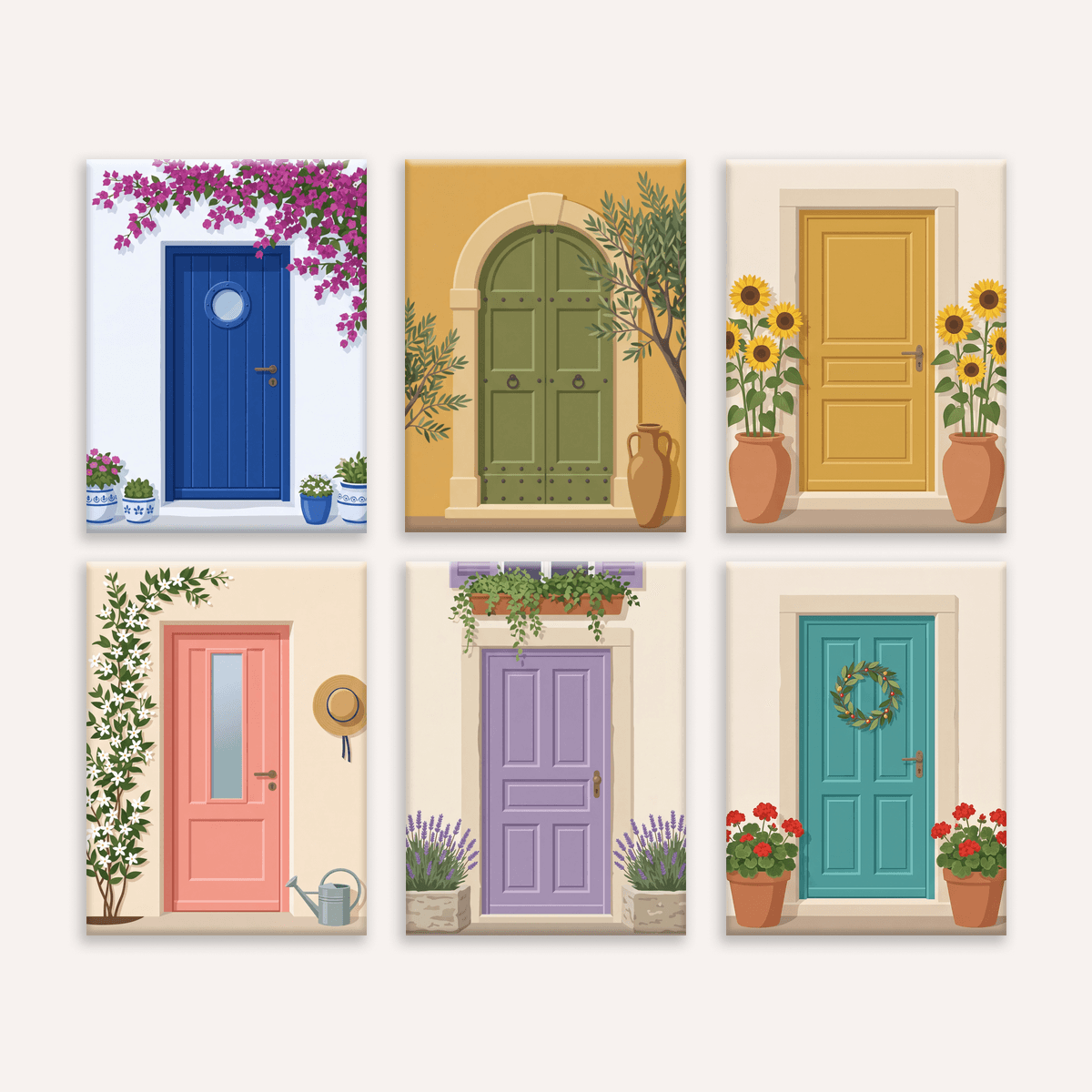 Doorstep Charm Vol. 2 - Number Artist Paint by Numbers Kits