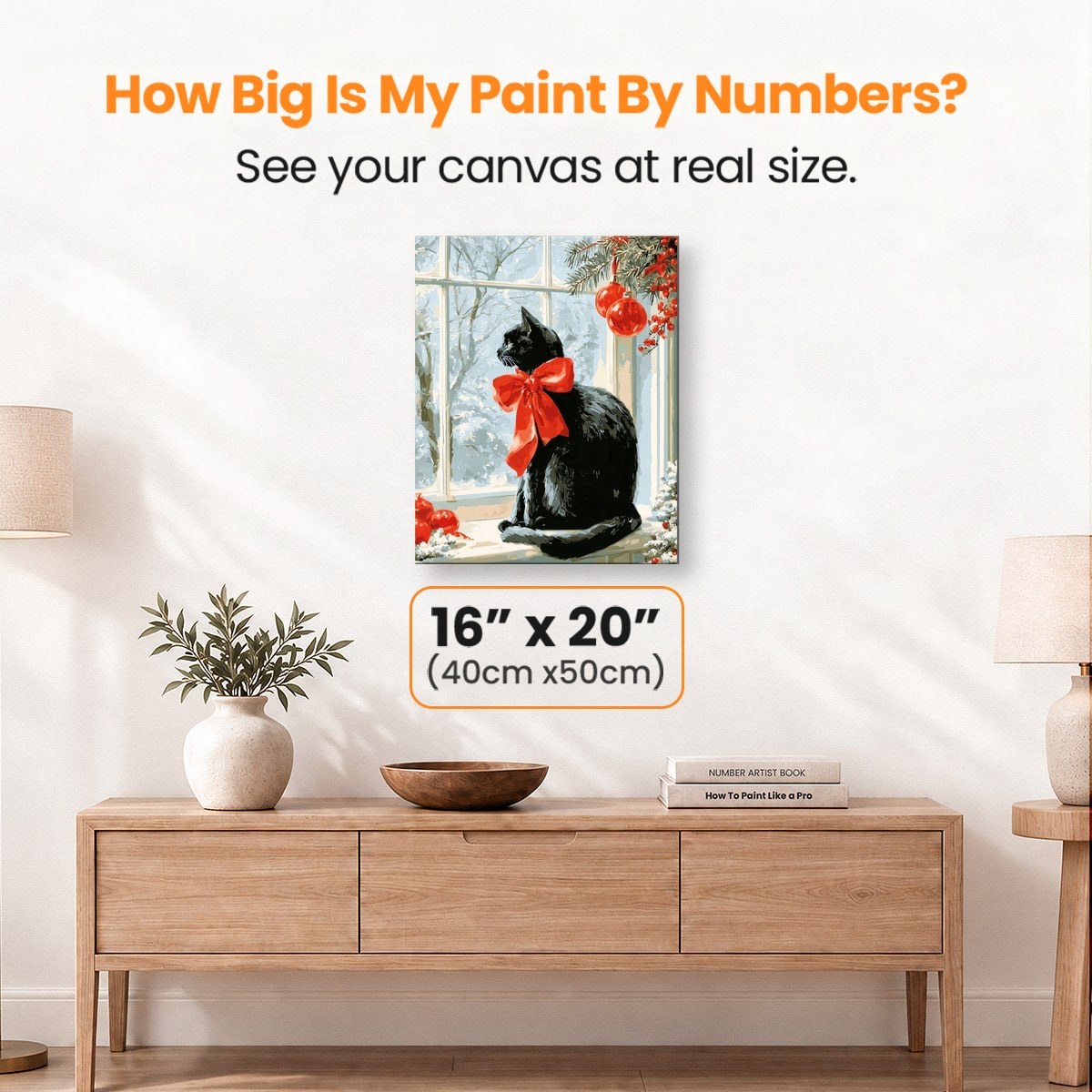 Lively Present - Number Artist Paint by Numbers Kits