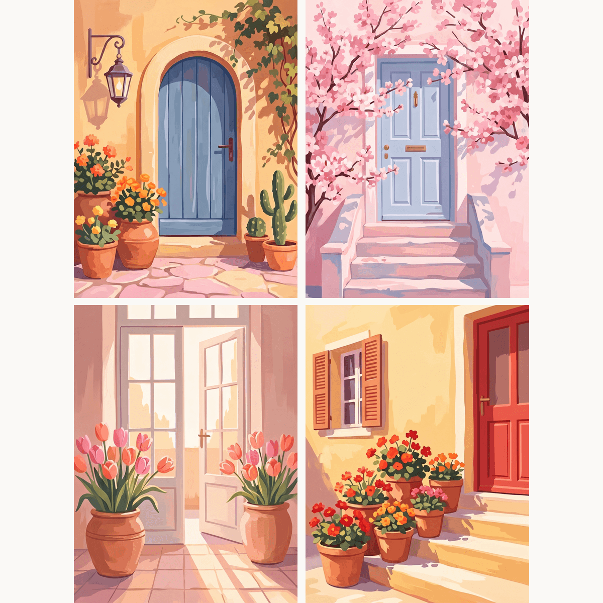 Doorstep Charm Vol. 3 - Number Artist Paint by Numbers Kits