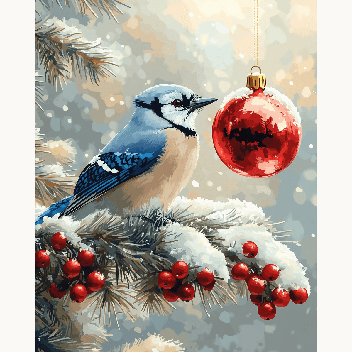 Winter Song - Number Artist Paint by Numbers Kits