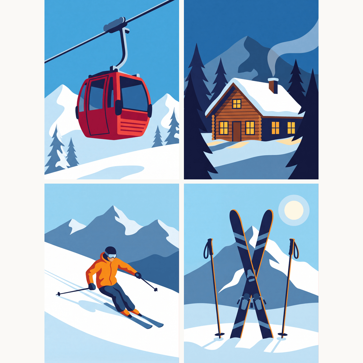 Alpine Escape - Number Artist Paint by Numbers Kits
