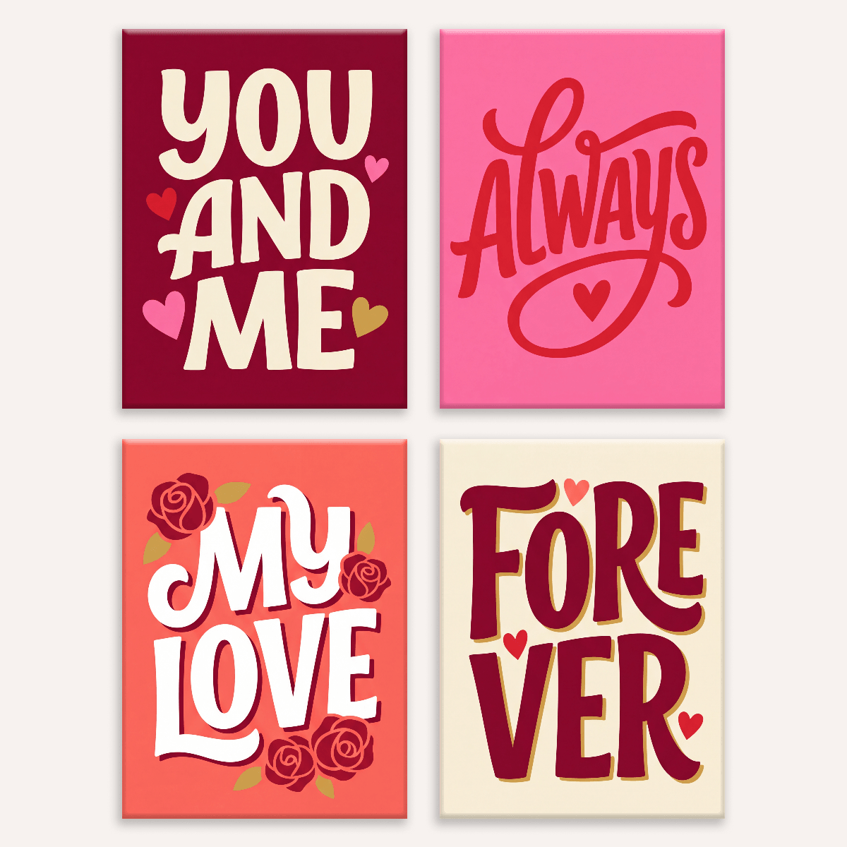 Endless Love - Number Artist Paint by Numbers Kits