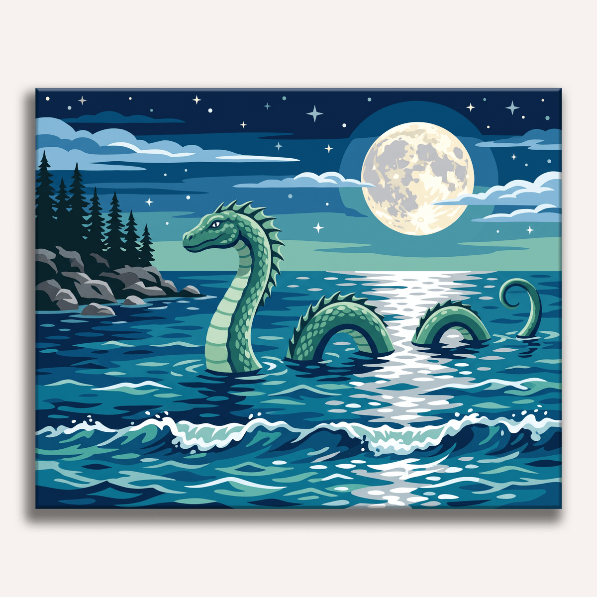 Moonlit Mystery - Number Artist Paint by Numbers Kits