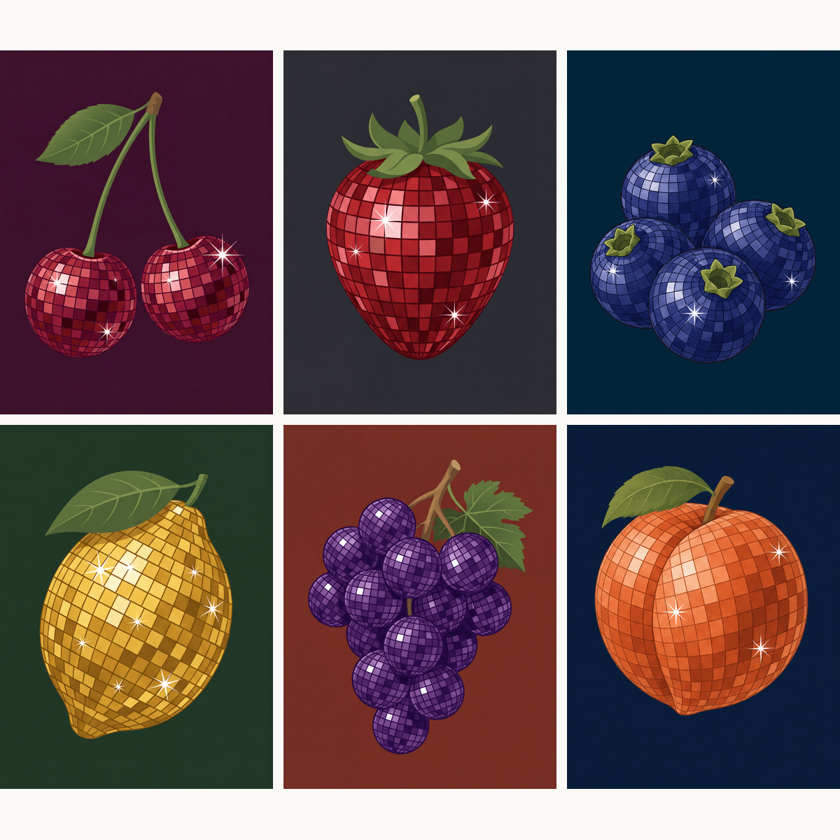 Disco Glimmer - Number Artist Paint by Numbers Kits