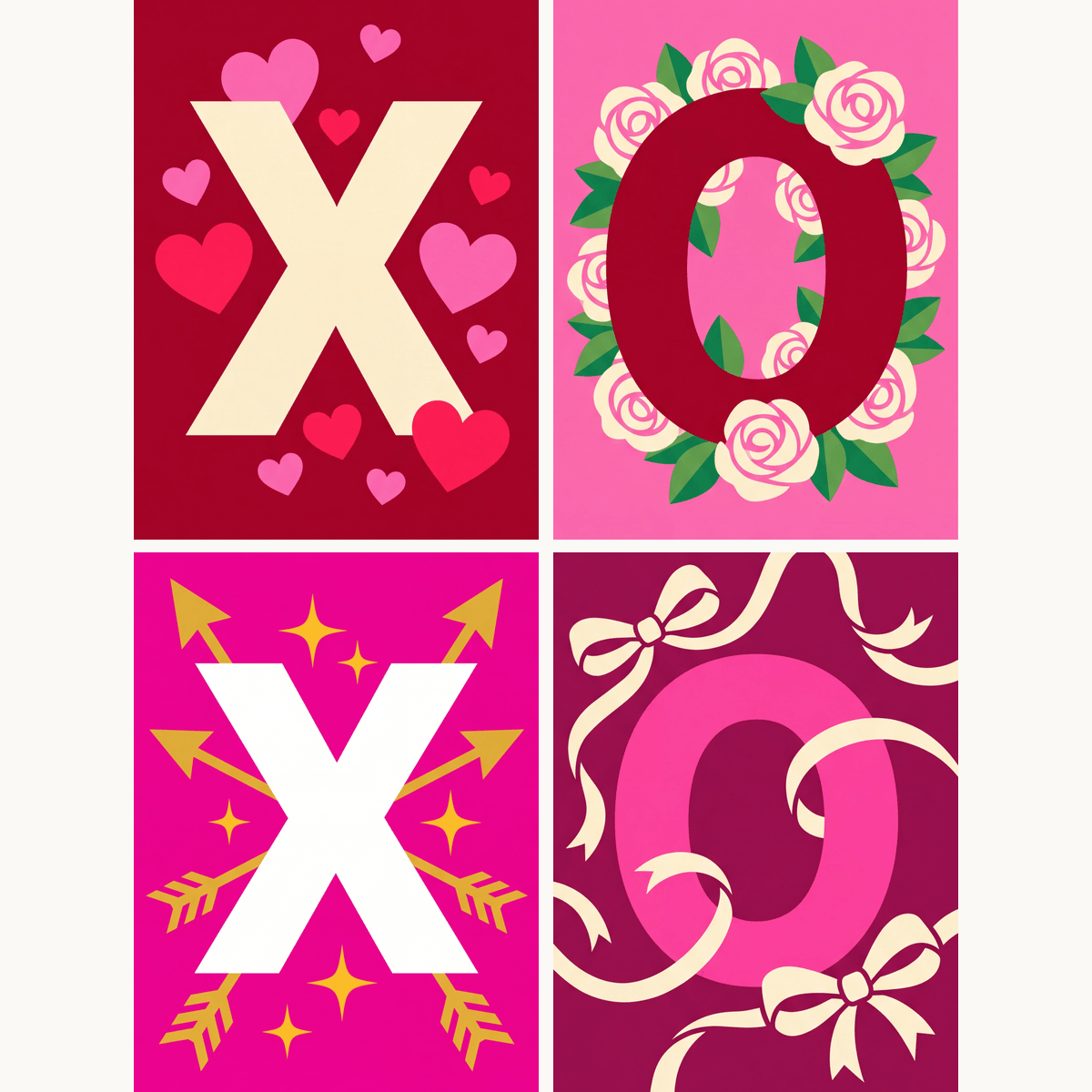 XOXO - Number Artist Paint by Numbers Kits