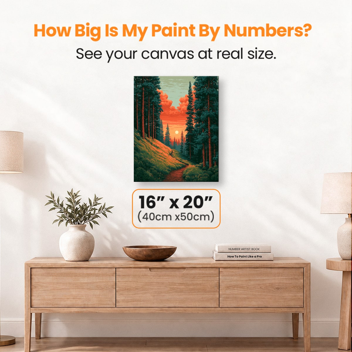 Forest Trail - Number Artist Paint by Numbers Kits