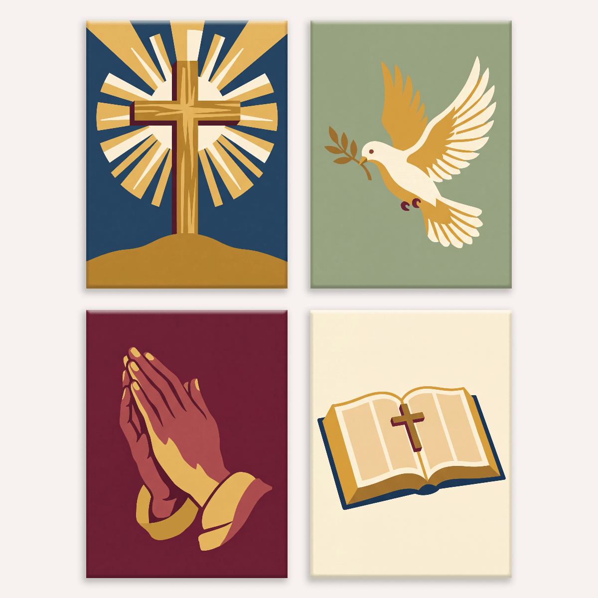 Prayer and Scripture - Number Artist Paint by Numbers Kits