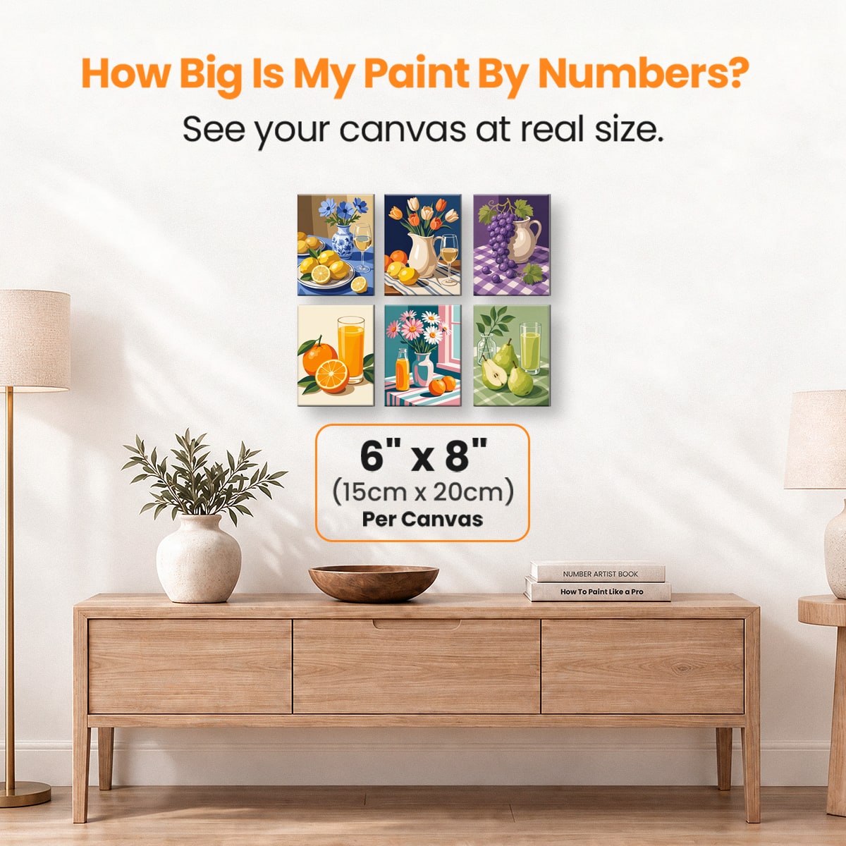 Amalfi Mornings - Number Artist Paint by Numbers Kits