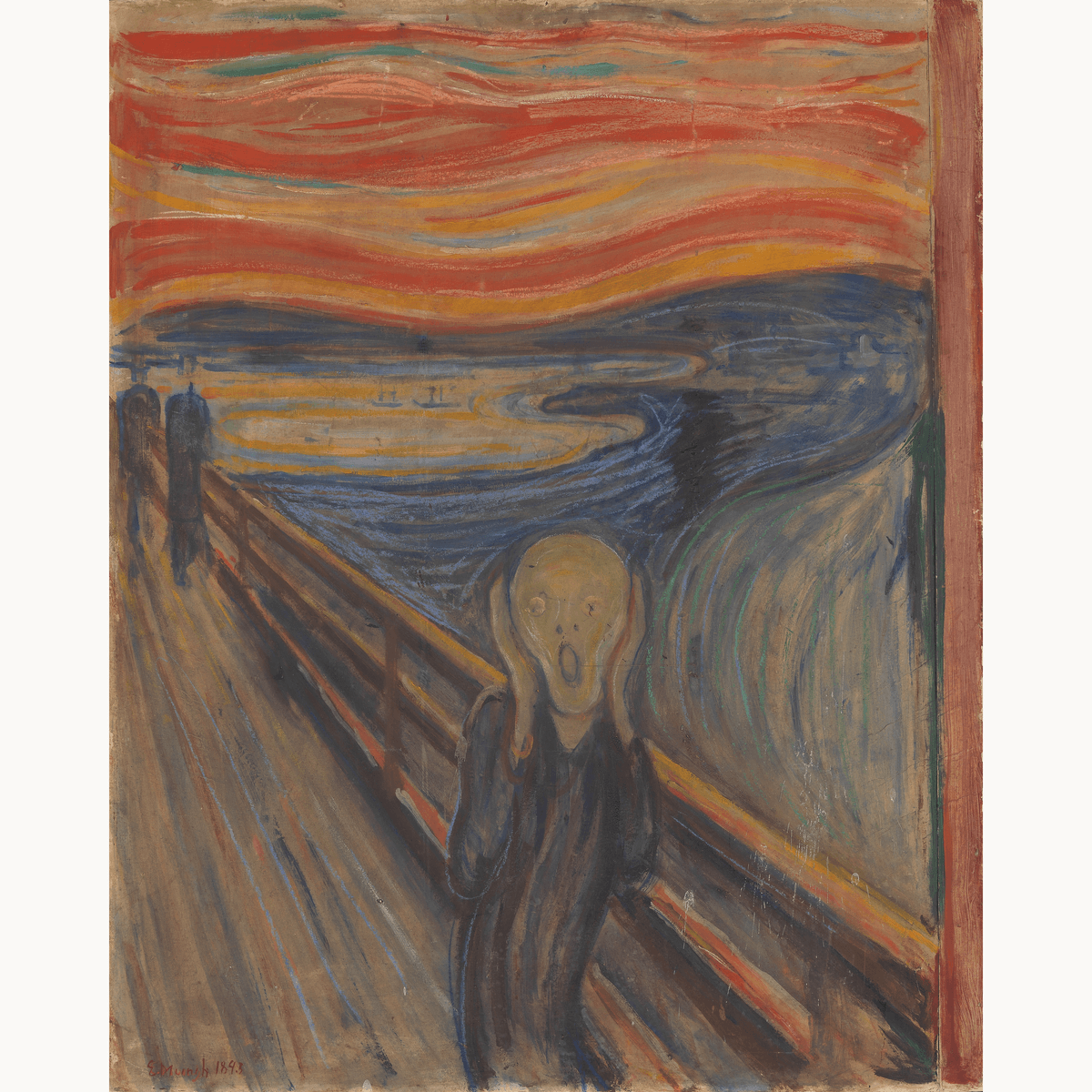 The Scream by Edvard Munch - Number Artist Paint by Numbers Kits