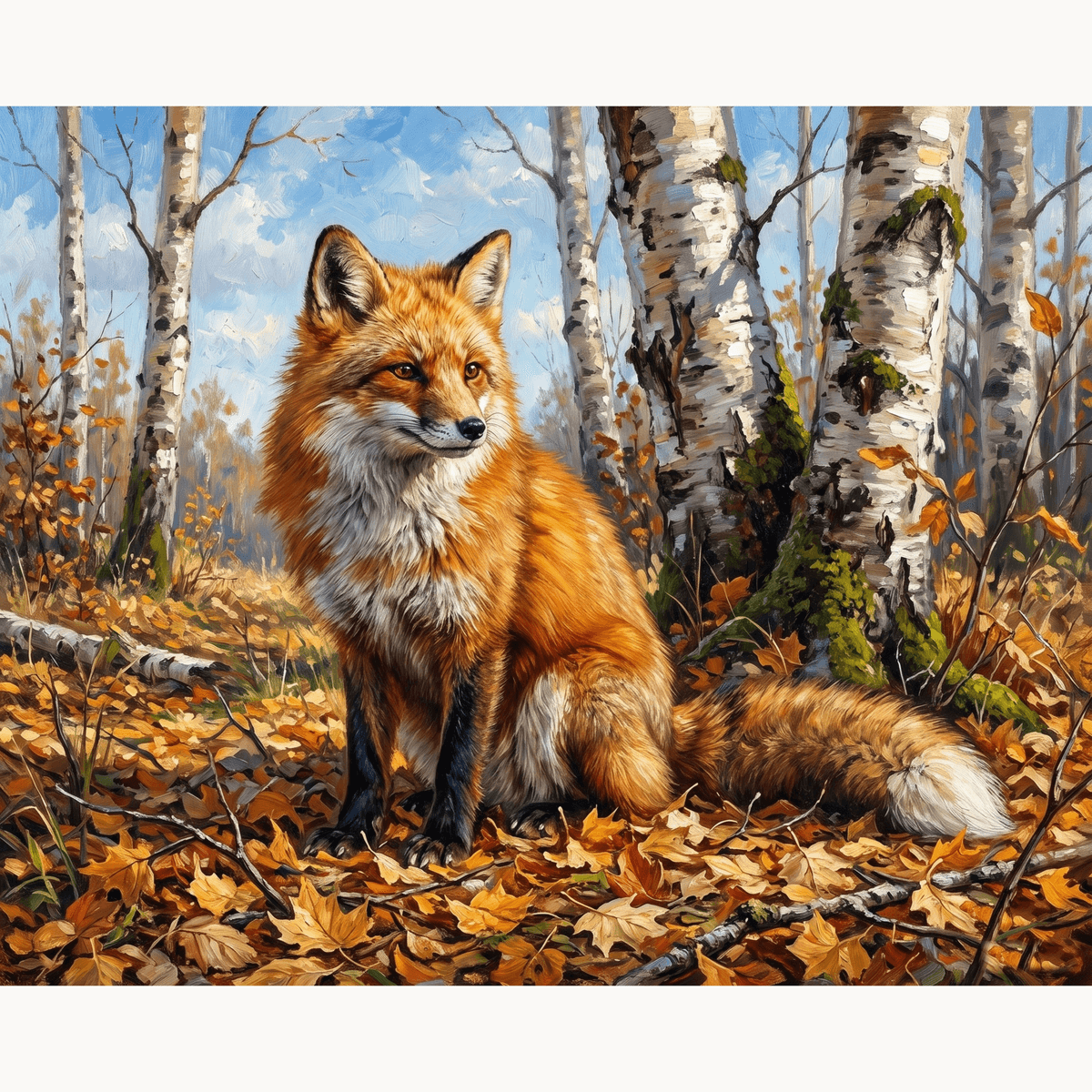 Foxfire Autumn - Number Artist Paint by Numbers Kits