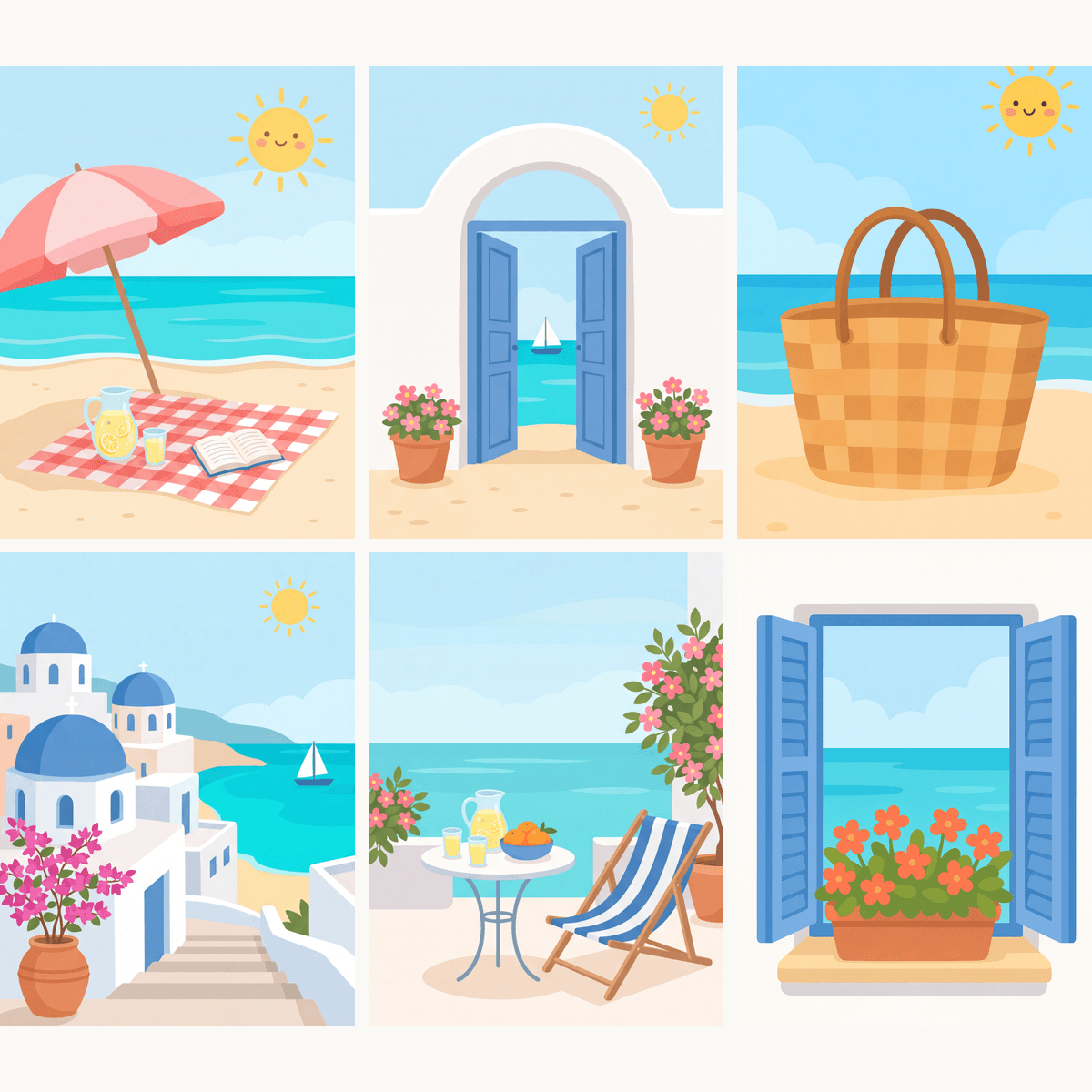 Island Ease - Number Artist Paint by Numbers Kits