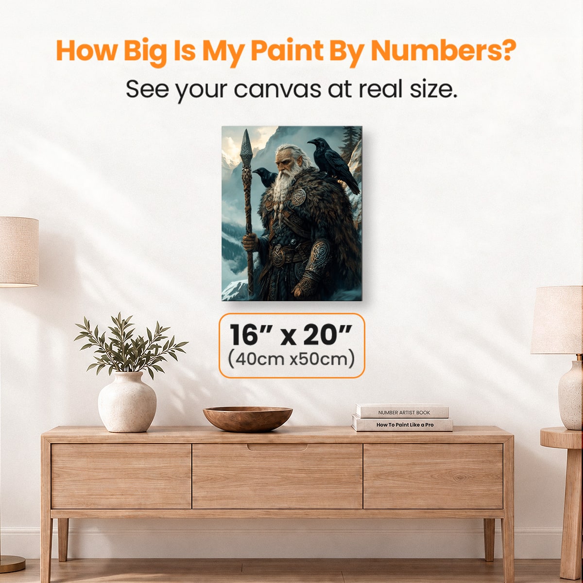 The Allfather - Number Artist Paint by Numbers Kits