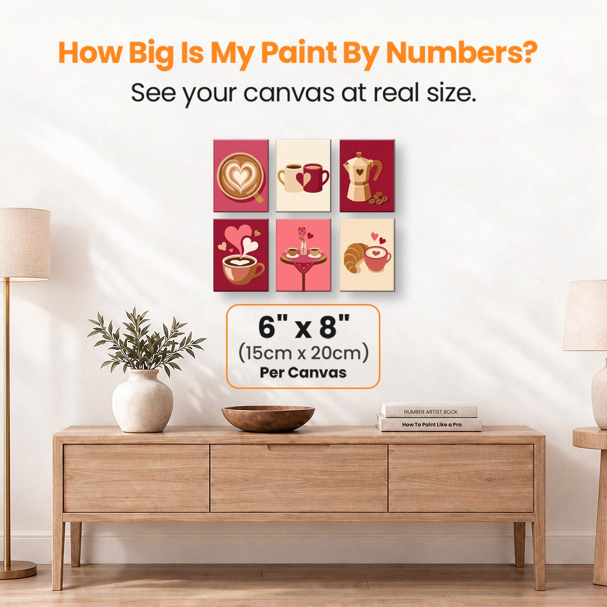 Coffee Lovers - Number Artist Paint by Numbers Kits