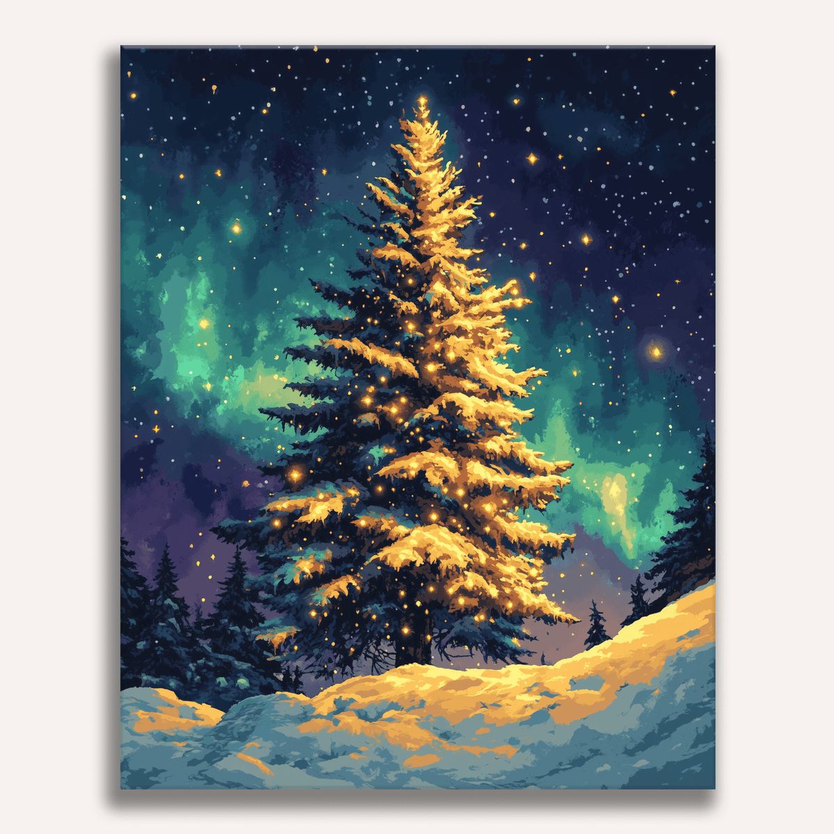 Golden Wish - Number Artist Paint by Numbers Kits