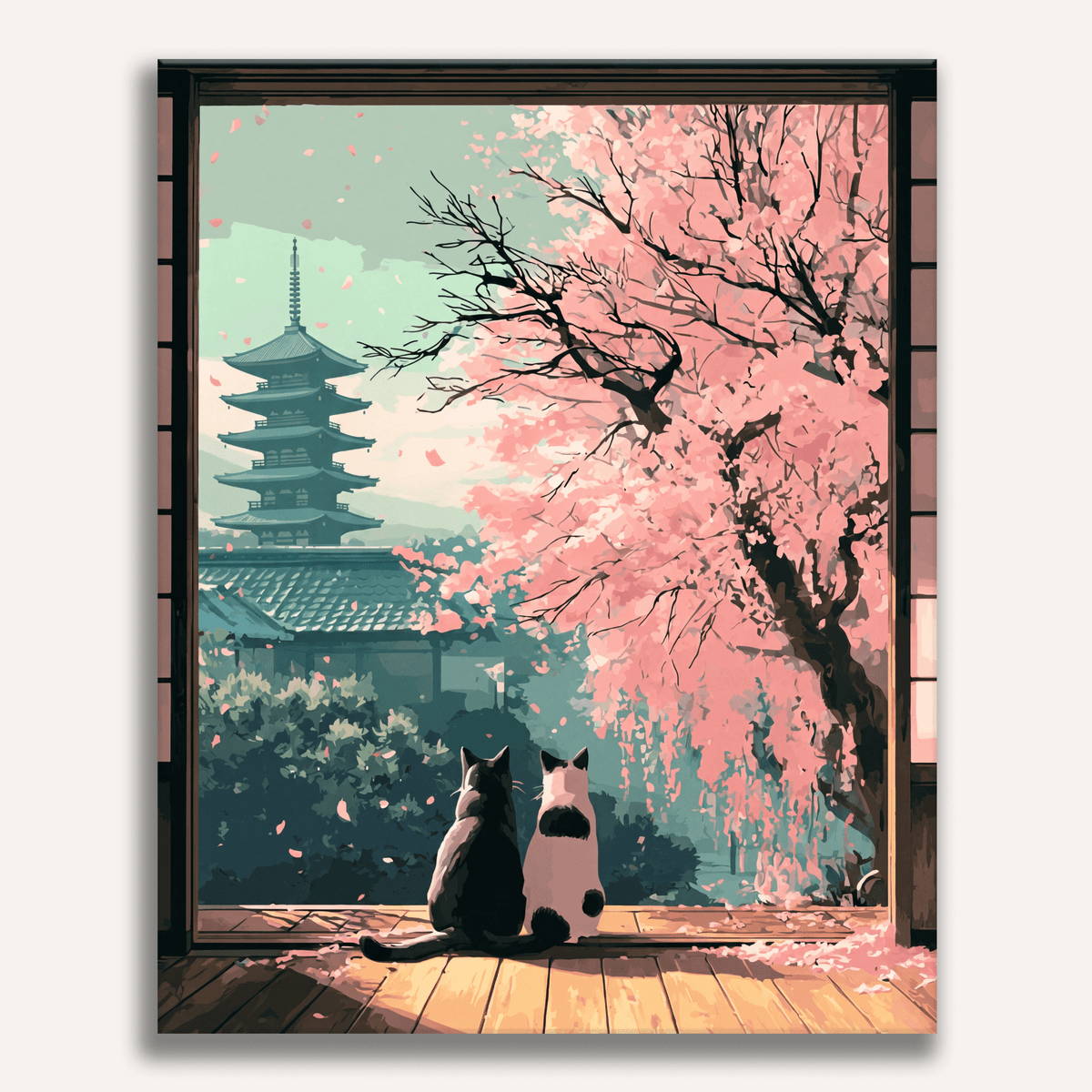 Neko Zen - Number Artist Paint by Numbers Kits