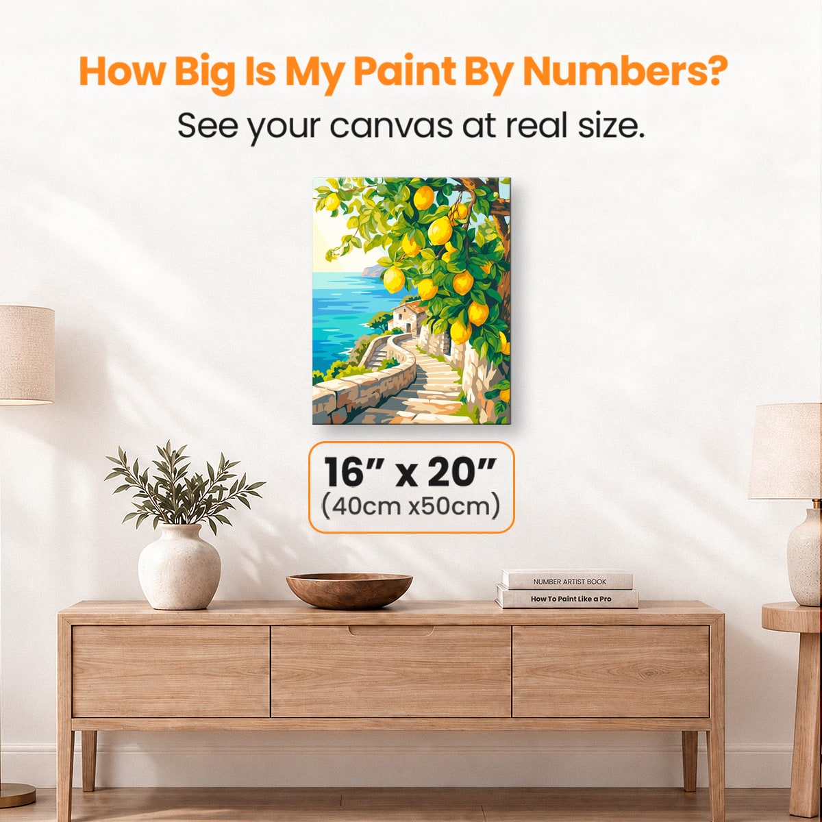 Sunlit Steps - Number Artist Paint by Numbers Kits