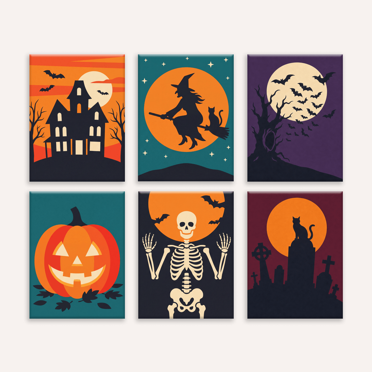 Graveyard Gathering - Number Artist Paint by Numbers Kits