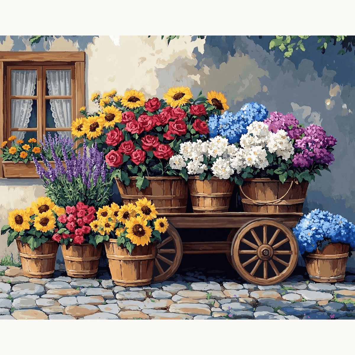 Soft Bouquet - Number Artist Paint by Numbers Kits